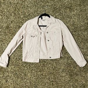 Pale Pink - Denim Jacket